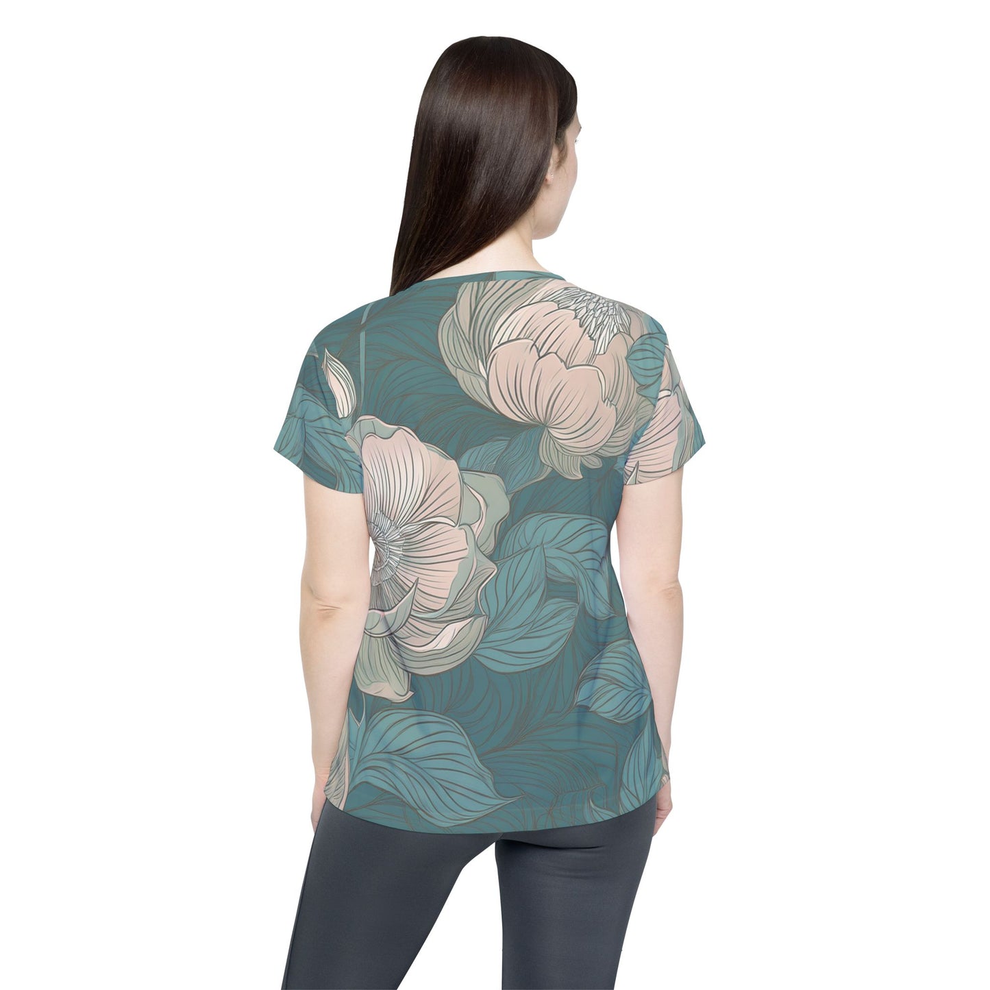 Floral Print Shirt, Shirt with Flowers