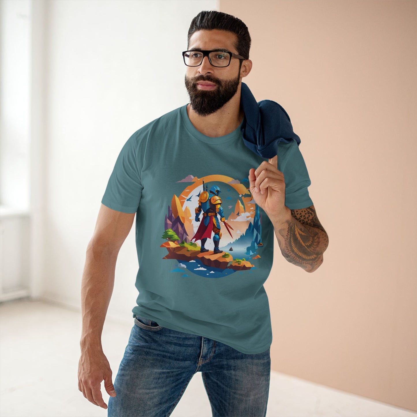 Adventures Graphic Unisex 100 Cotton Staple Tee 13