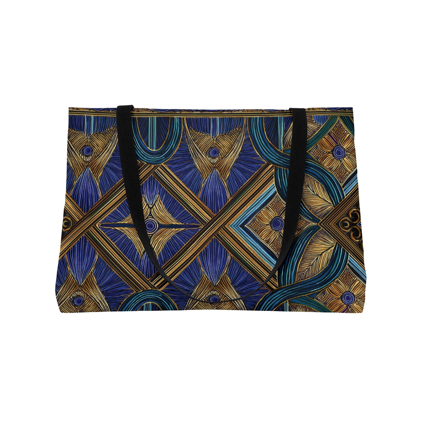 Ornament Print Big Bag Unisex Spun Poly 24x13 Canvas Art Bag OR-54