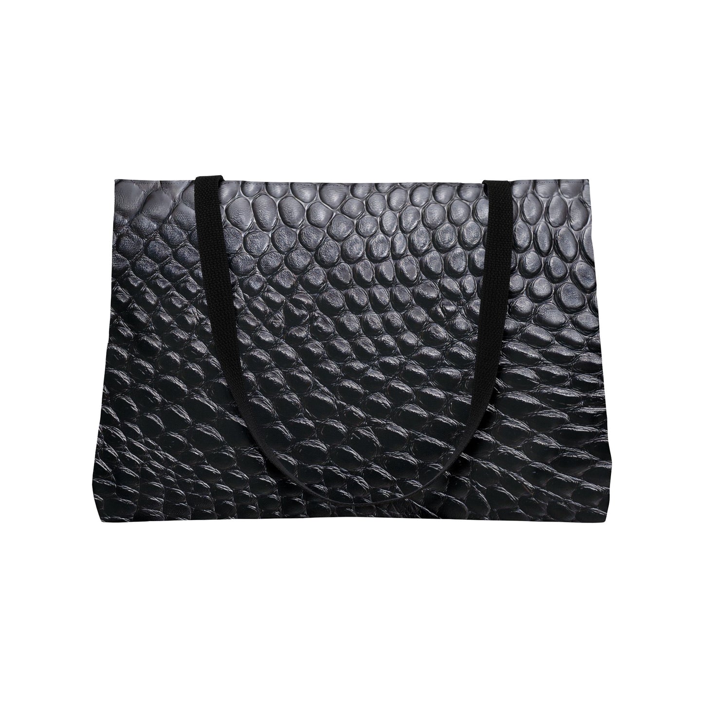 Leather Print imitation Big Bag 100% Spun Poly 24x13 Canvas Art Bag-8