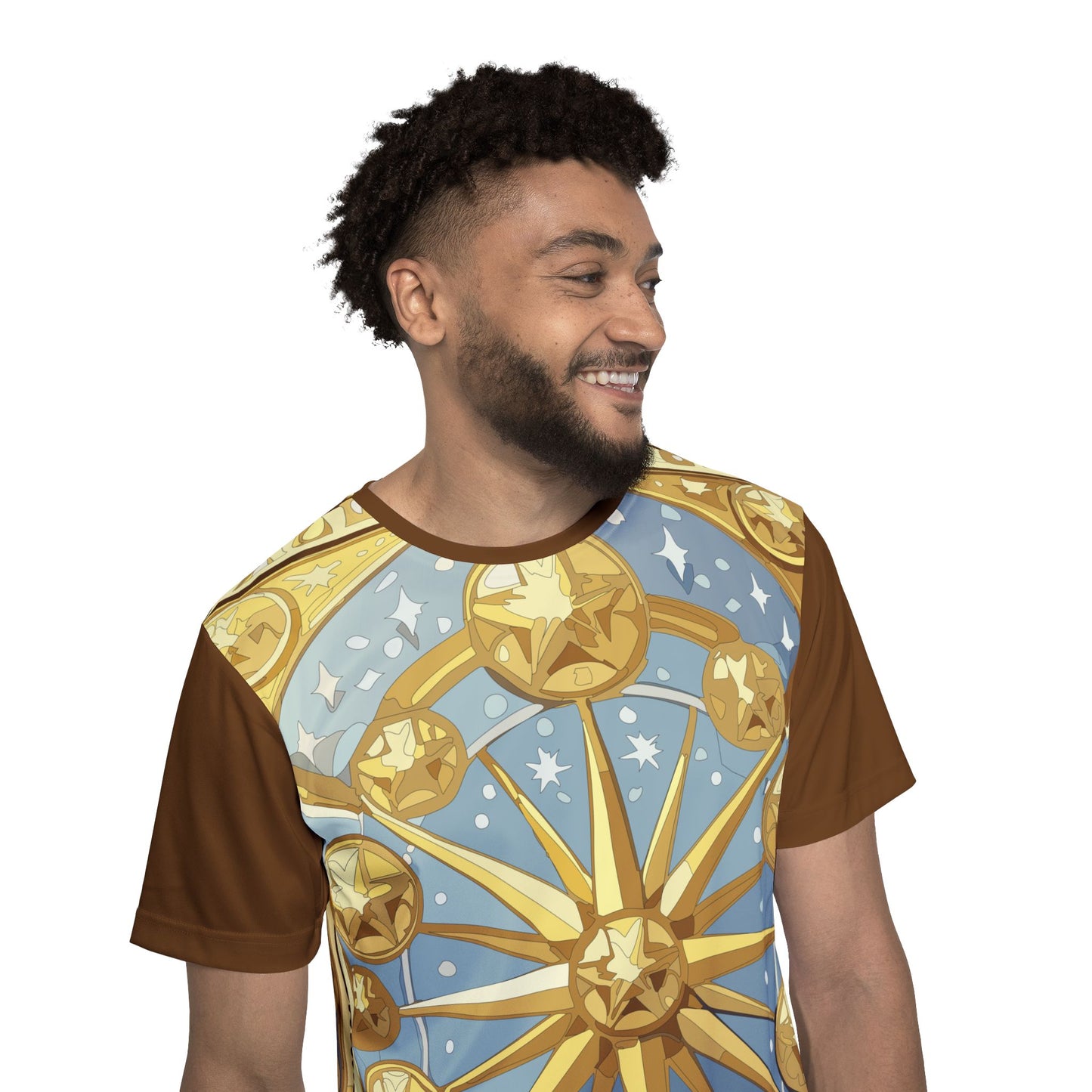 24-Card Deck Graphic T-Shirt, Art Design Poly Shirt, All Over Print Graphic Tee, Playing Cards T-Shirt, Playing Cards Tees