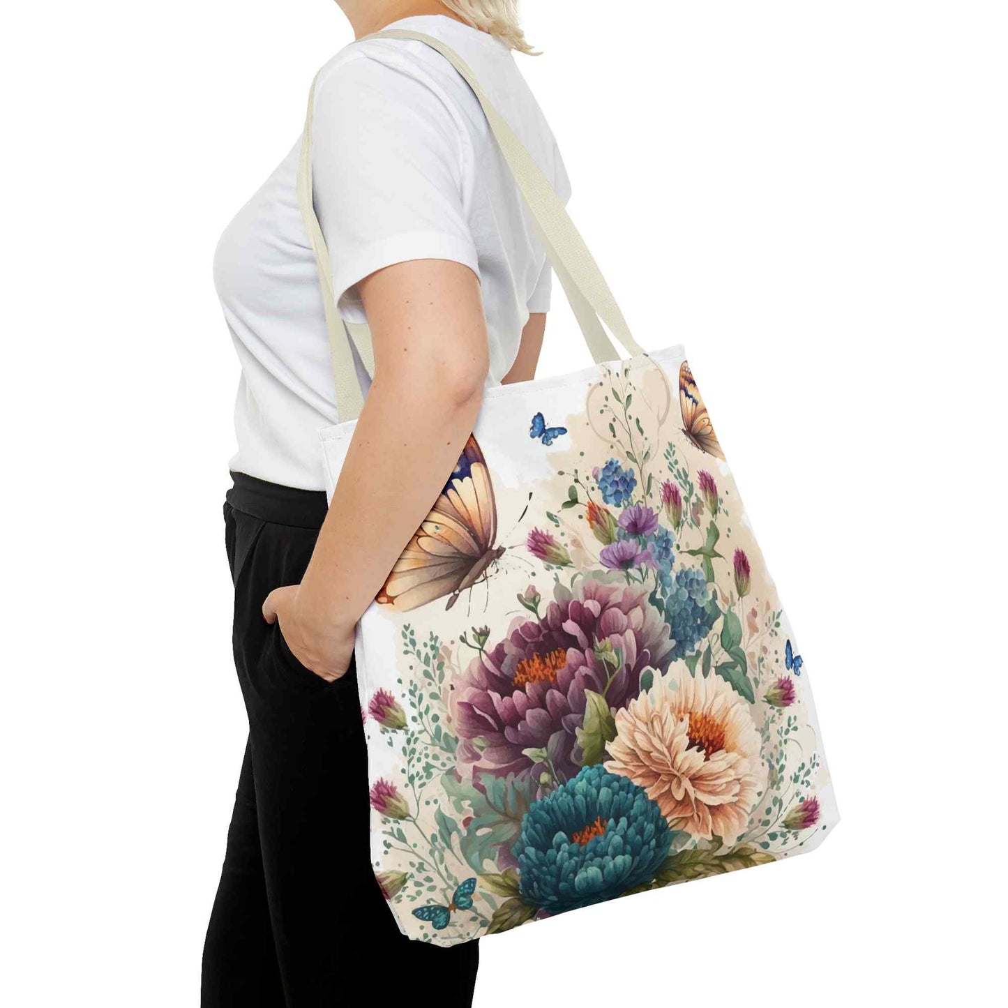 Butterfly Canvas Tote - PPU BEST
