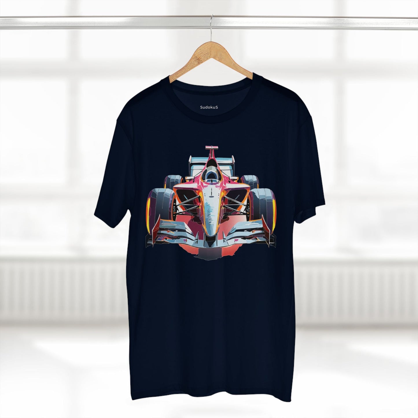 Car Graphic Unisex 100 Cotton Staple Tee 7