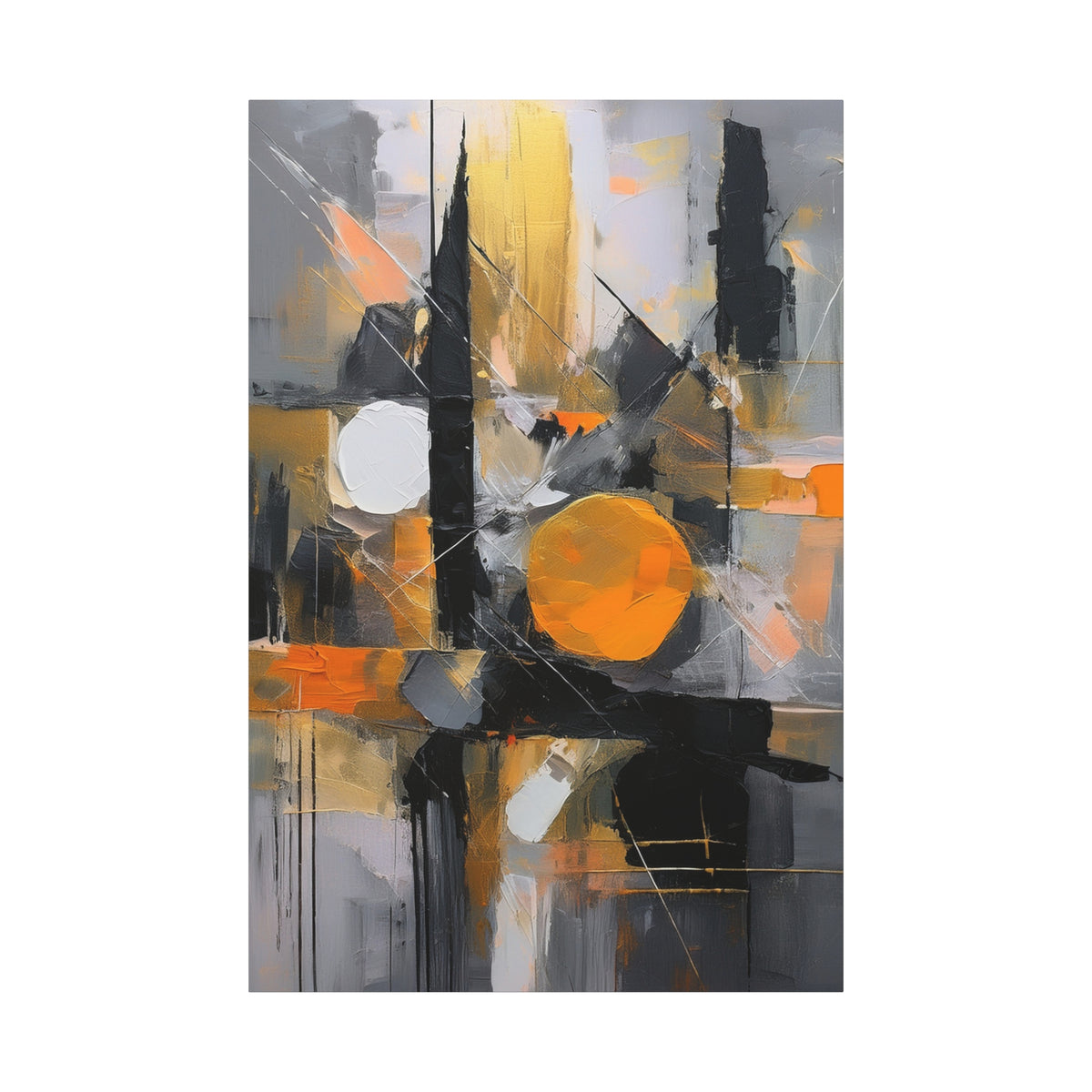Abstract Oil Painting Print Canvas 20x24,20x30,24x30 24x32,24x36,30x40 32x48,36x48,40x60 Pine-Wood Inner Frame ABS-200