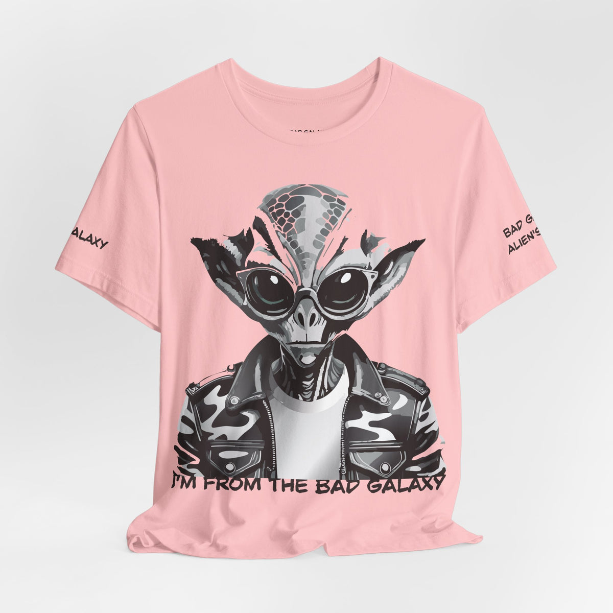 Alien Graphic Unisex Cotton Bella+Canvas Tee with Art Design b66