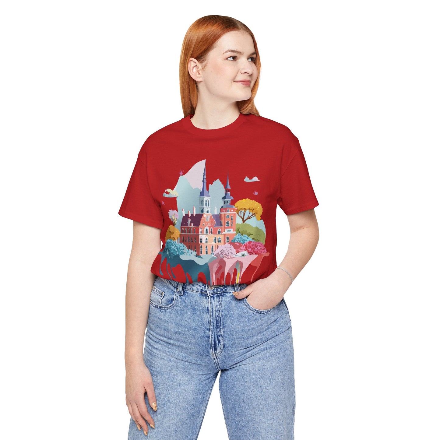 Germany Tourist Shirt Graphic Tee Unisex Vintage Inspired Design Adelpha Short Sleeve