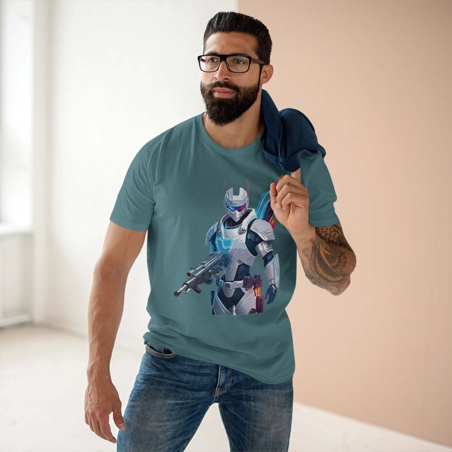 Robocop Graphic Unisex 100 Cotton Staple Tee 13