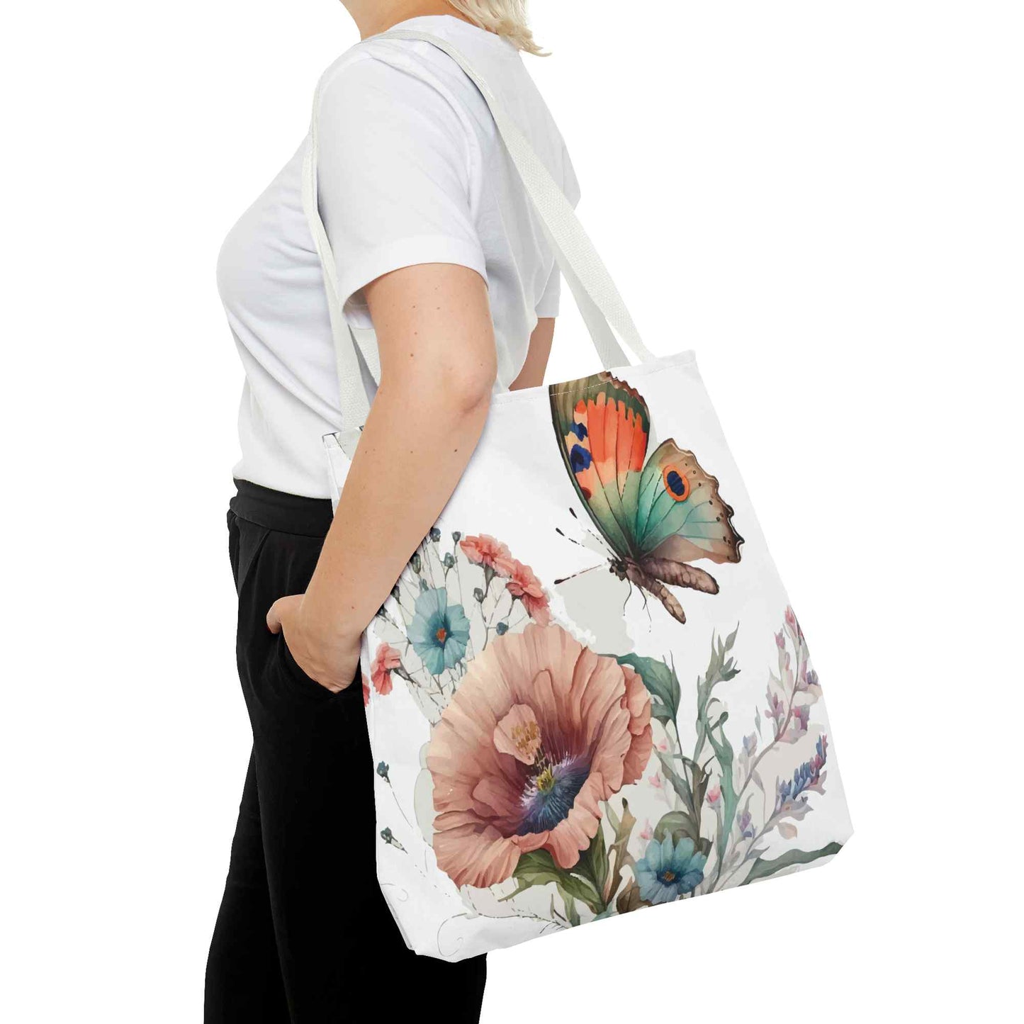 Butterfly Canvas Tote - PPU BEST