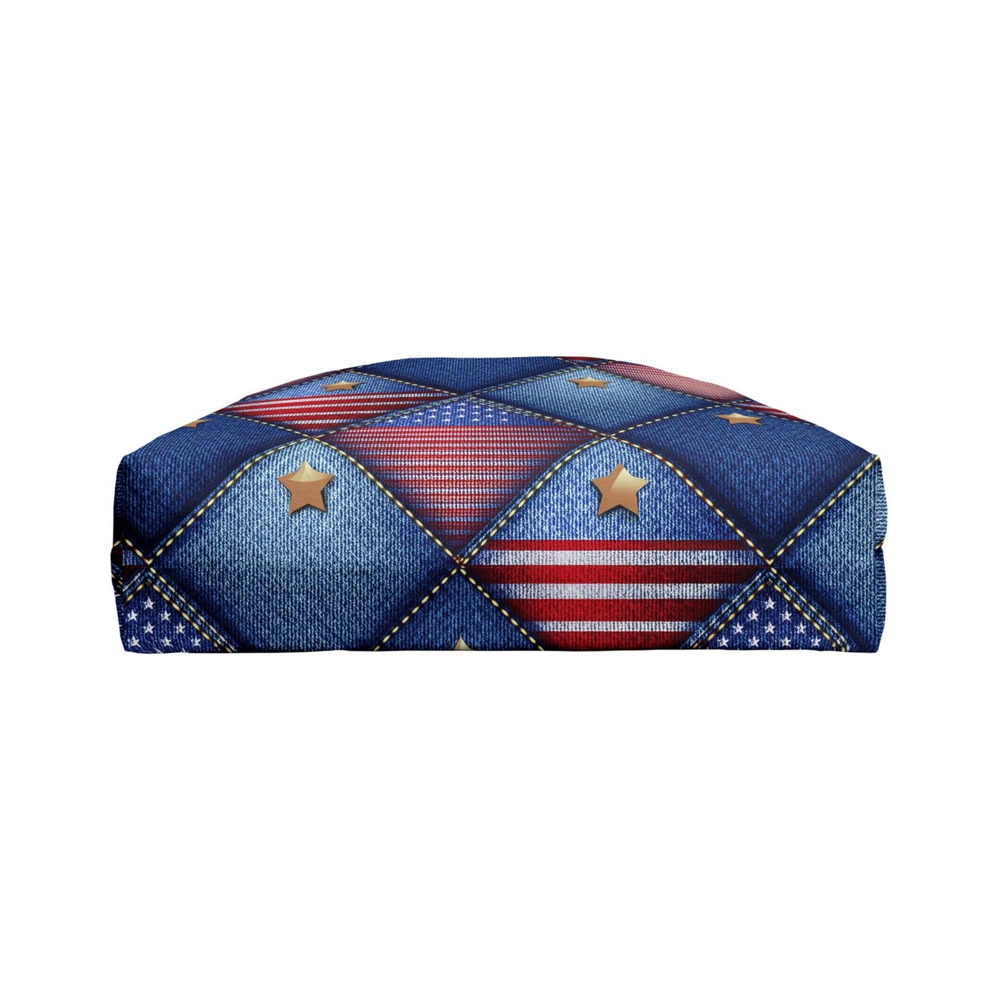 4th of July Denim Color Imitation Print Unisex Yoga Bag Spun Poly 24x13 Canvas Bag 73