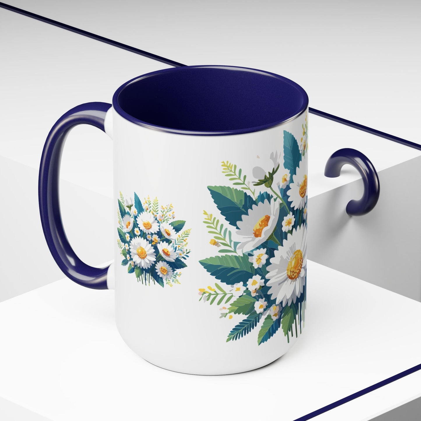 Floral Mug, Floral Cup - PPU BEST