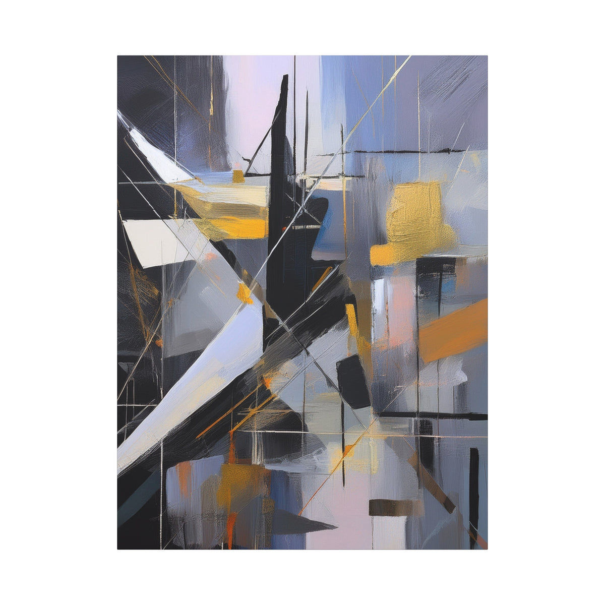 Abstract Oil Painting Print Canvas 20x24,20x30,24x30 24x32,24x36,30x40 32x48,36x48,40x60 Pine-Wood Inner Frame ABS-228
