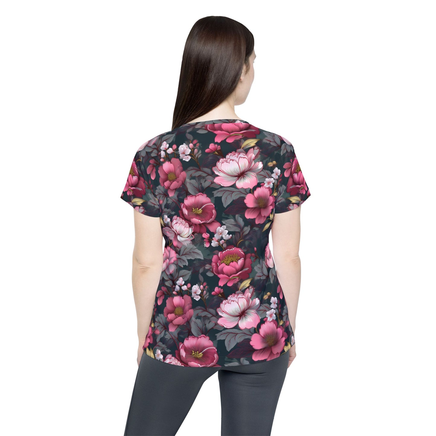 Floral Print Shirt, Shirt with Flowers