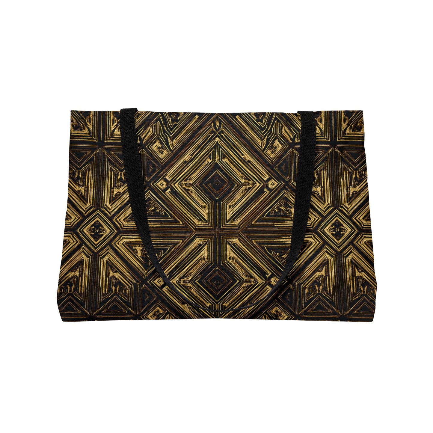 Ornament Print Big Bag Unisex Spun Poly 24x13 Canvas Art Bag OR-44