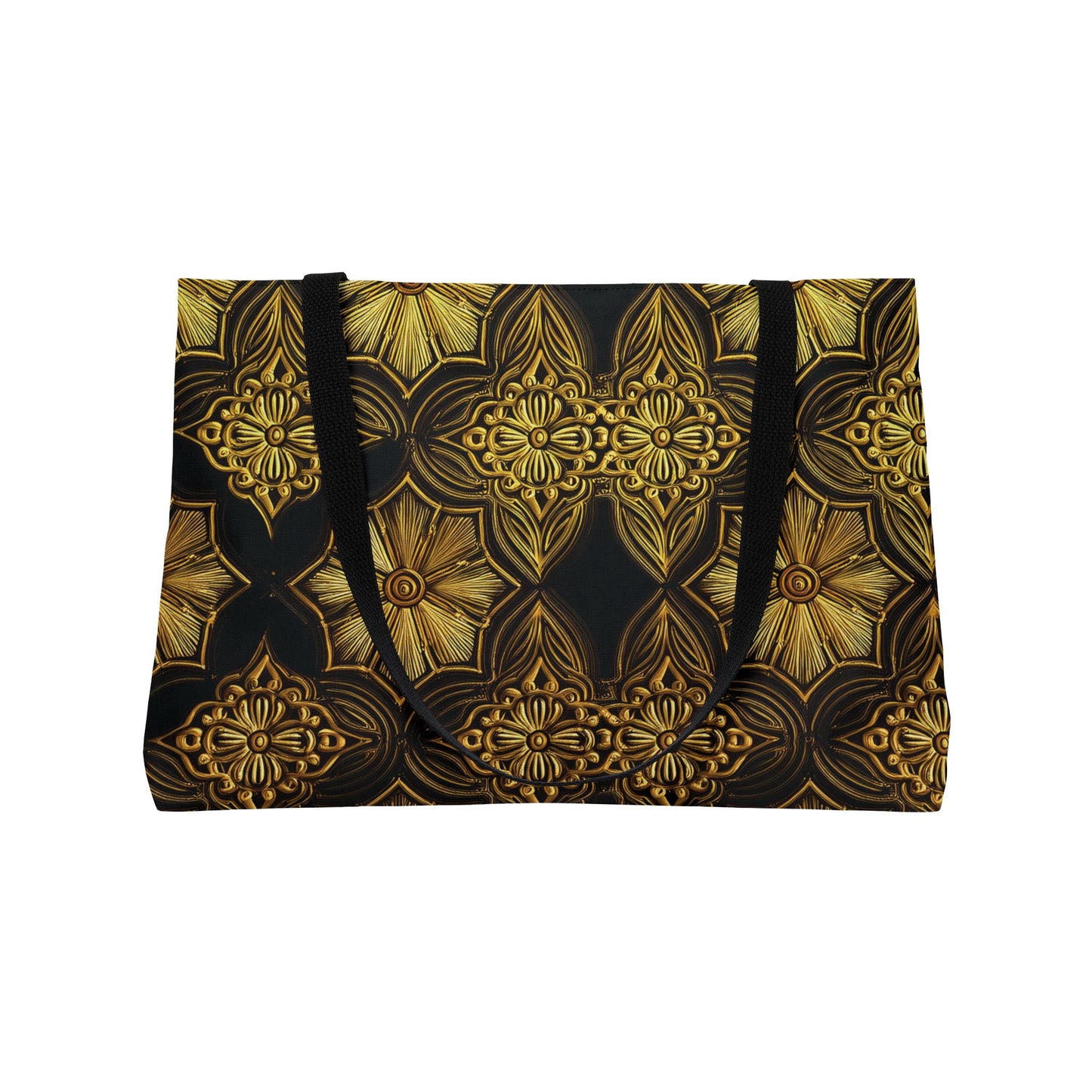 Ornament Print Big Bag Unisex Spun Poly 24x13 Canvas Art Bag OR-31