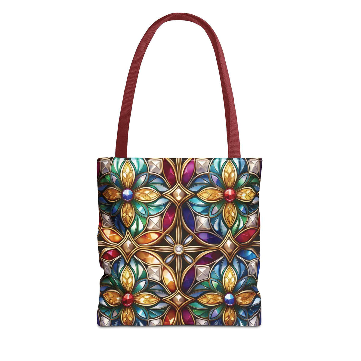 Ornament Pattern Print Unisex Poly Tote Bag 3 sizes