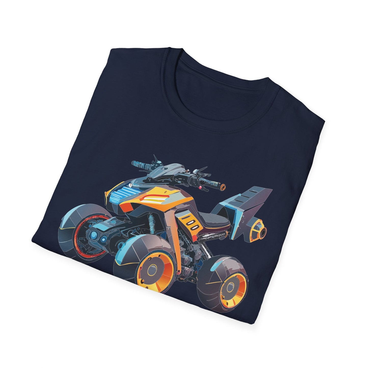 Unisex Bike T Shirt Moto Shirt With Motorcycle Design MTB Tee For Riders One Hundred Percent Cotton