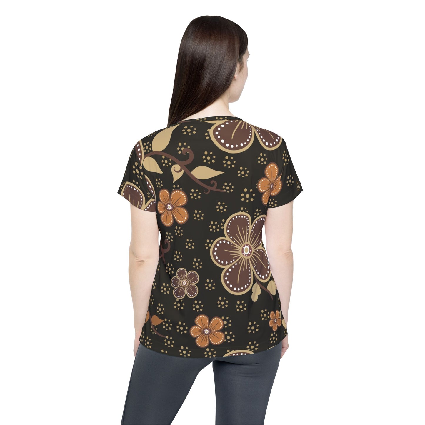 Floral Print Shirt, Shirt with Flowers