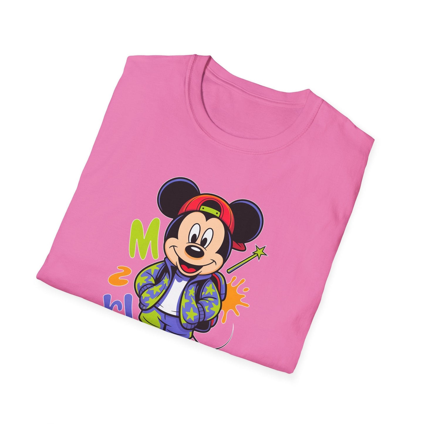 Cartoon T Shirt With Animation Design Unisex Gildan Softstyle 64000 Tee For Funny Animals
