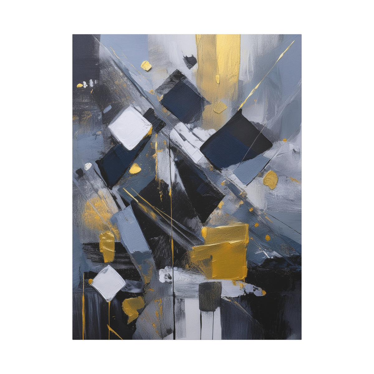 Abstract Oil Painting Print Canvas 20x24,20x30,24x30 24x32,24x36,30x40 32x48,36x48,40x60 Pine-Wood Inner Frame ABS-227