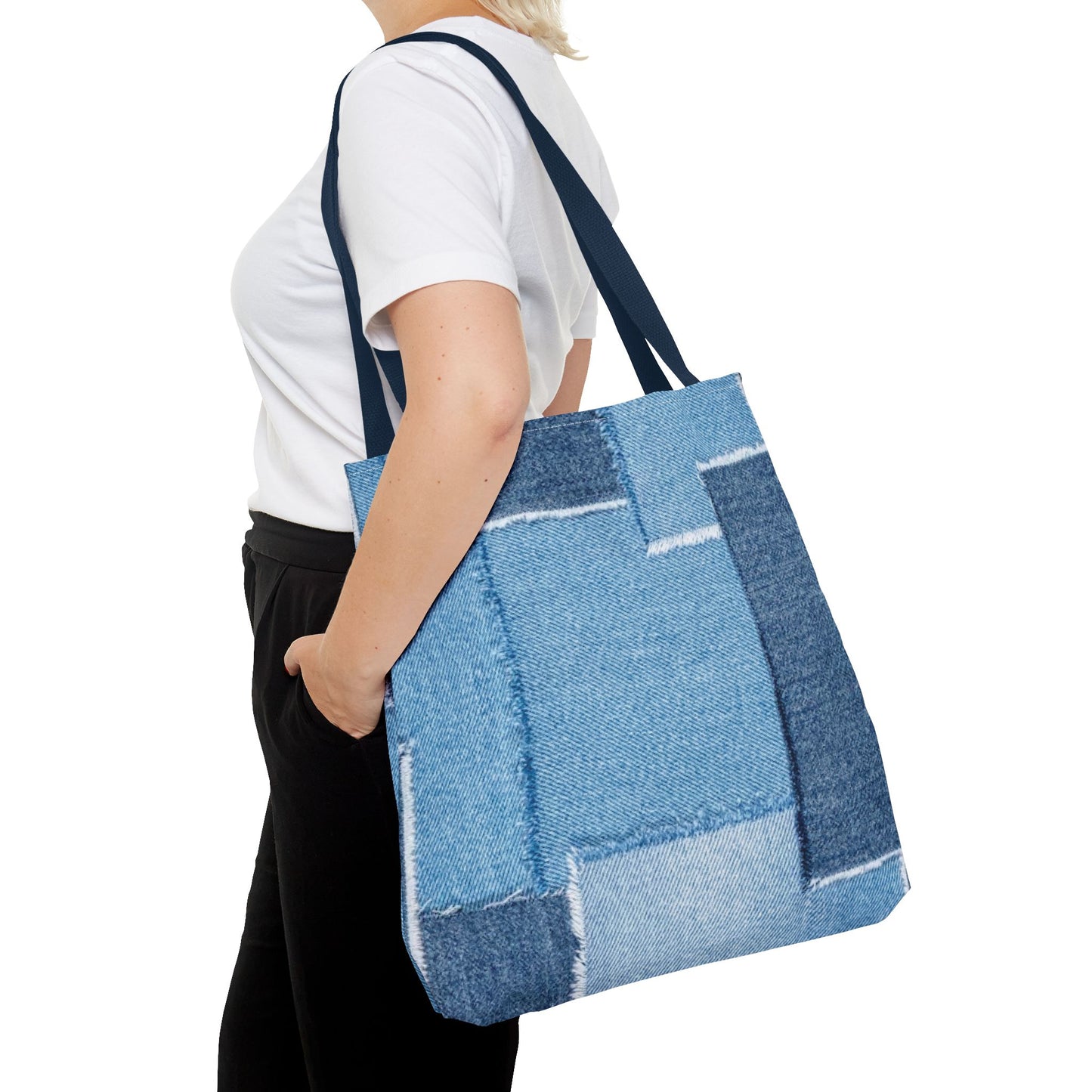 Denim Canvas Bag, Tote Bag Denim - PPU BEST