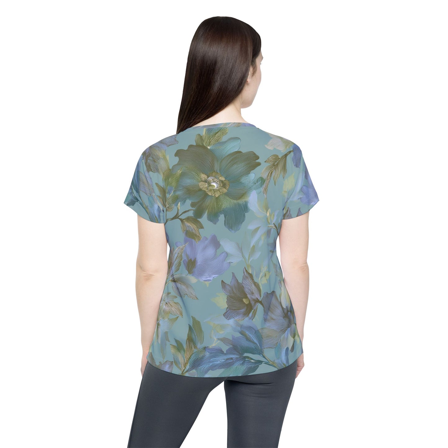 Floral Print Shirt, Shirt with Flowers