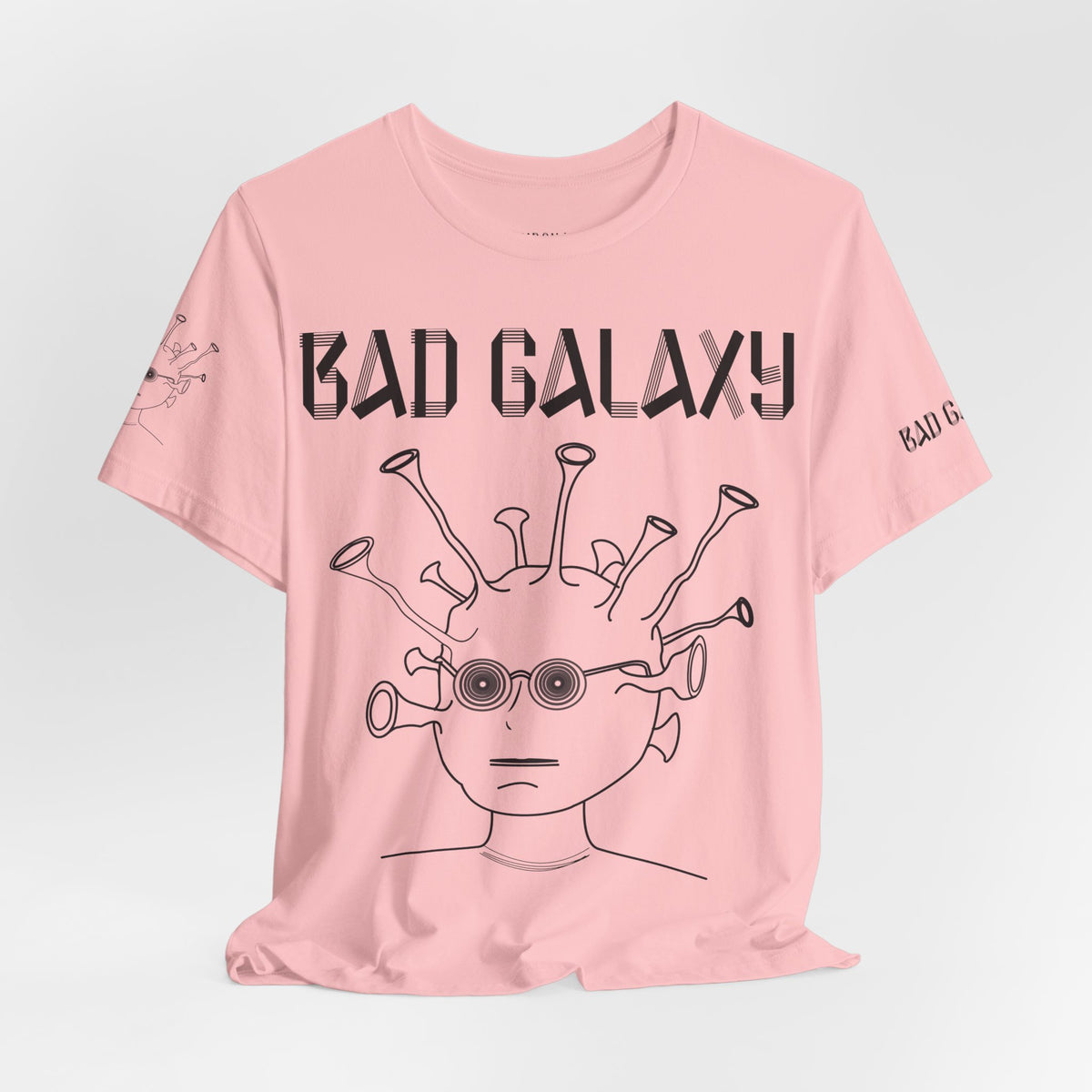 Alien Graphic Unisex Cotton Bella+Canvas Tee with Art Design b54