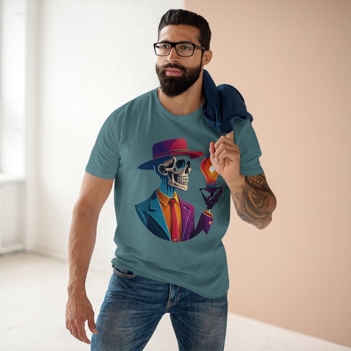 Skull Graphic Unisex 100 Cotton Tee 24