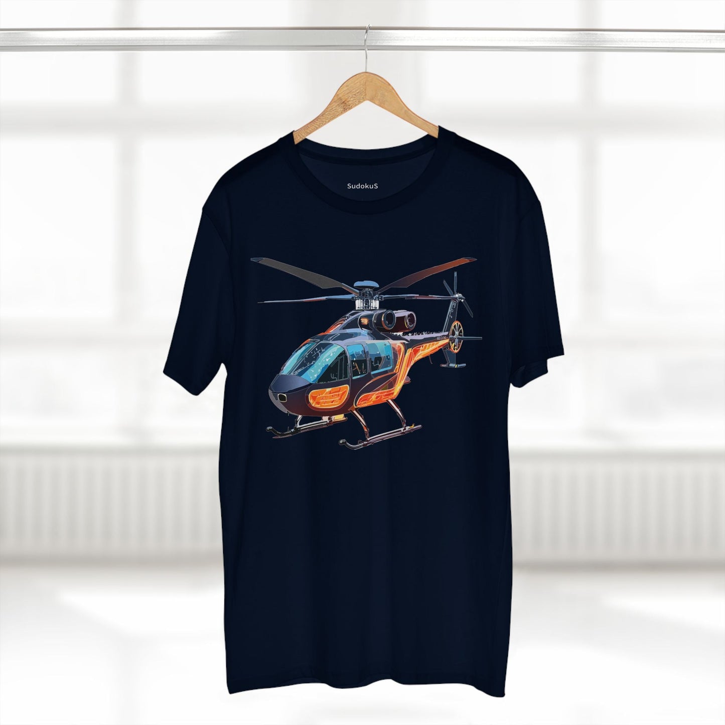 Chopper Graphic Unisex 100 Cotton Staple Tee 7