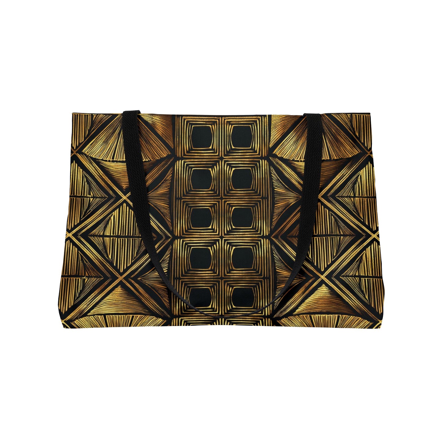 Ornament Print Big Bag Unisex Spun Poly 24x13 Canvas Art Bag OR-49
