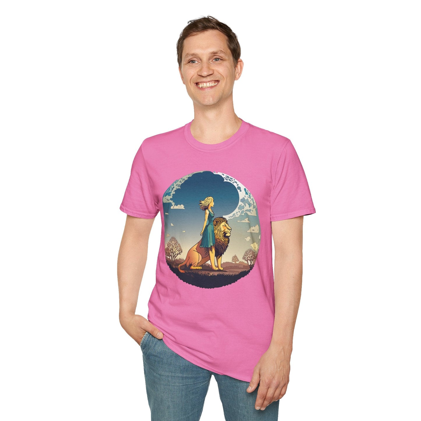 Womens Graphic T Shirt Art Design Tee Softstyle 64000 100 Percent Cotton Unisex Comfort