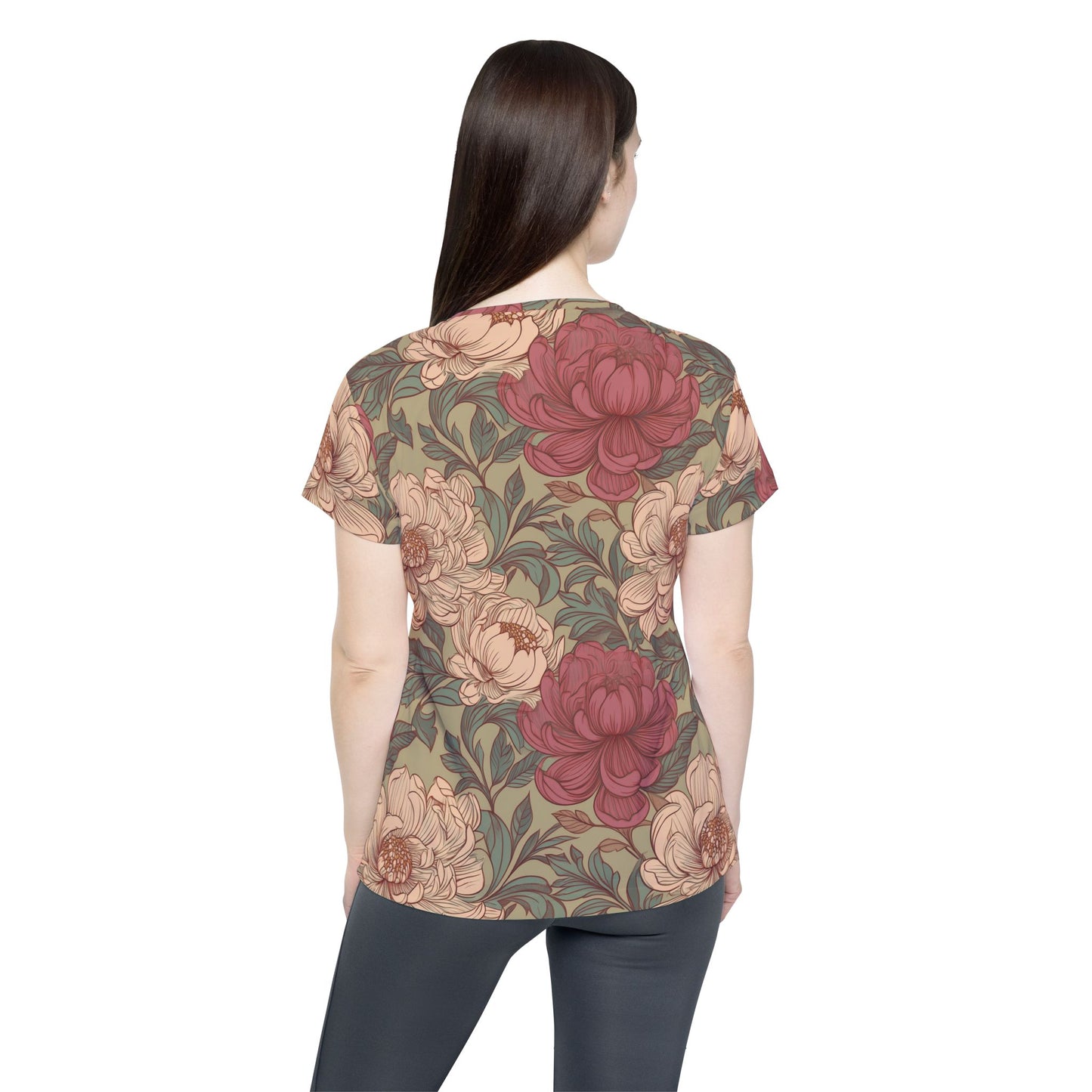 Floral Print Shirt, Shirt with Flowers