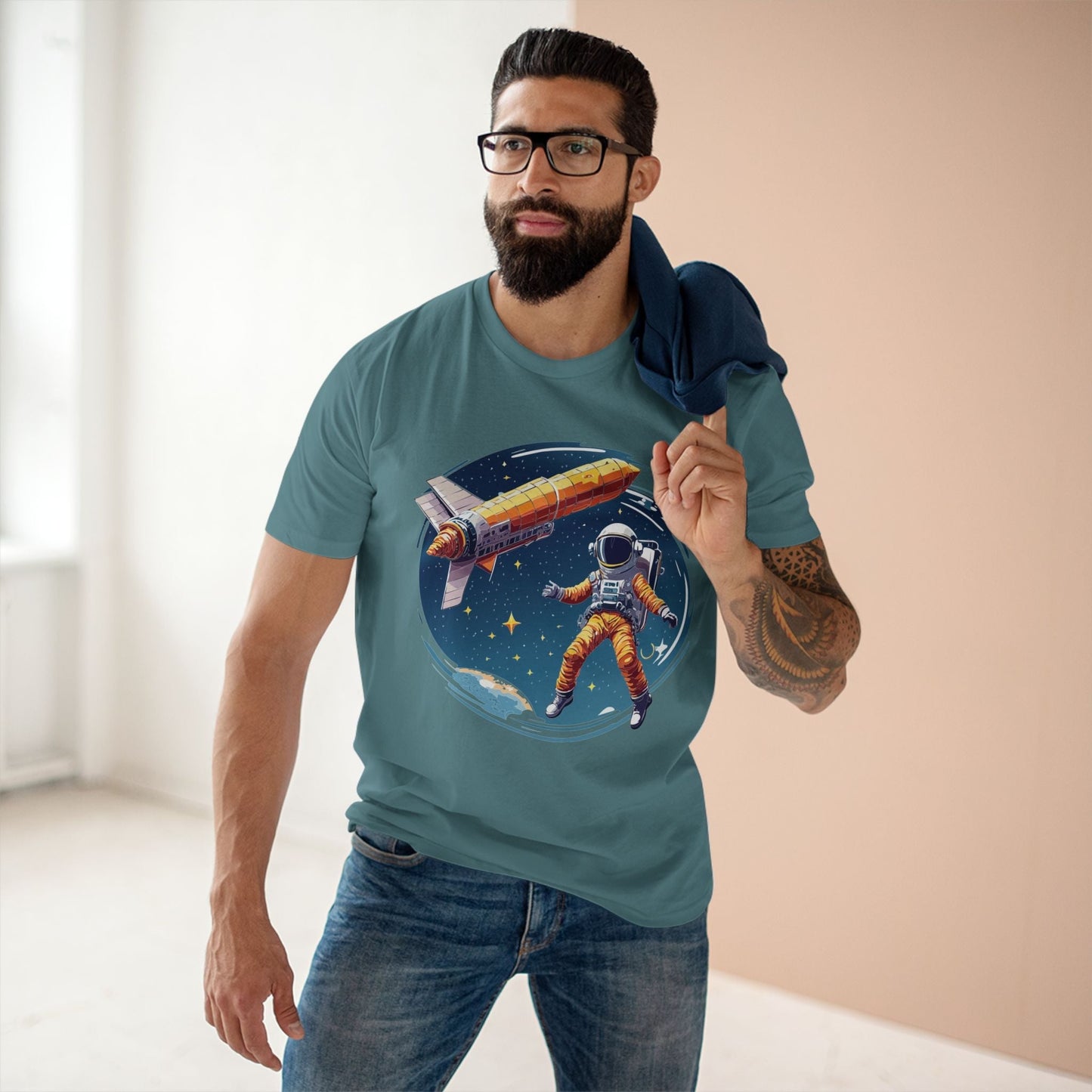 Cosmos Graphic Design Unisex 100 Cotton Tee 33