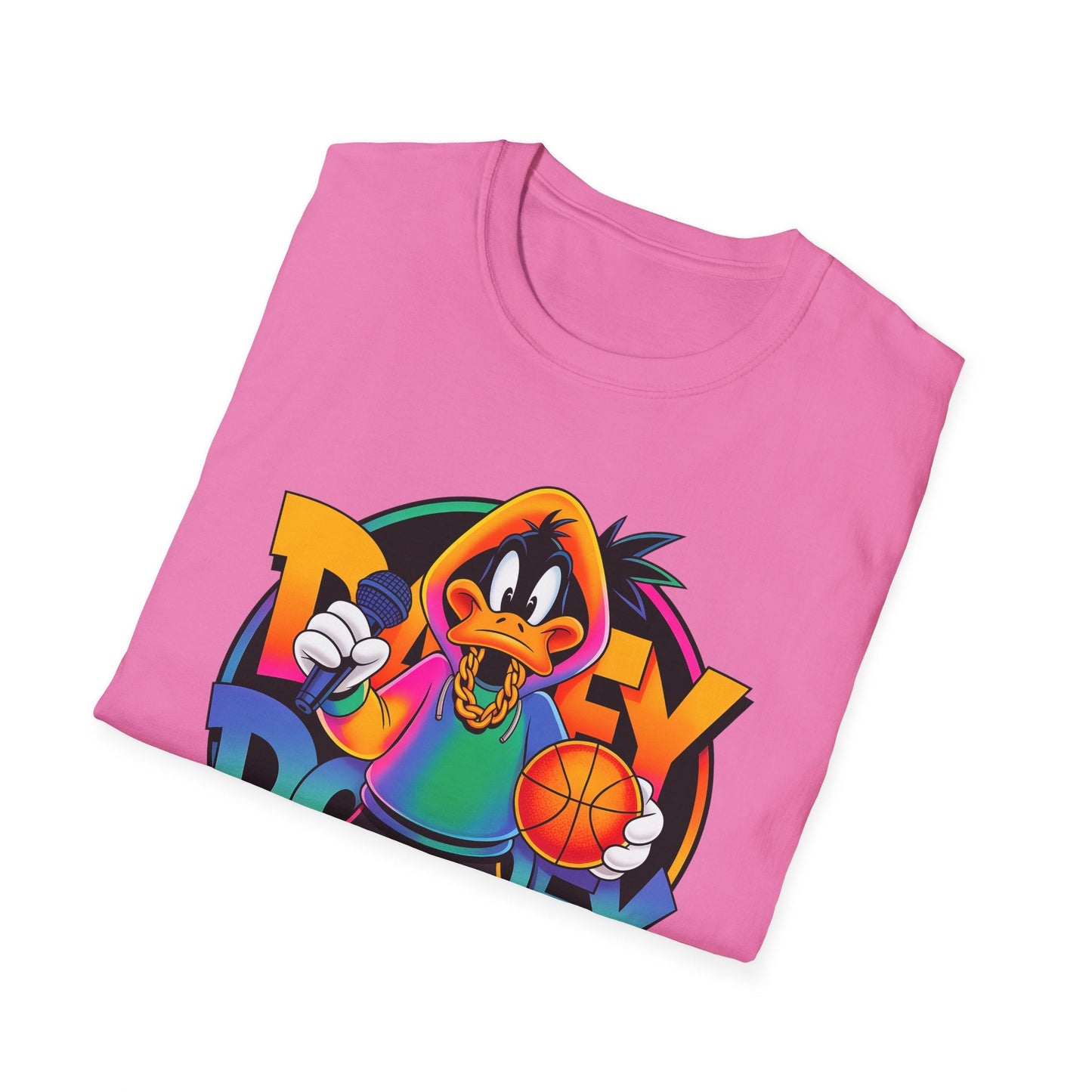 Funny Cartoon Animals T Shirt With Animation Print Unisex Softstyle Graphic Cotton Tee