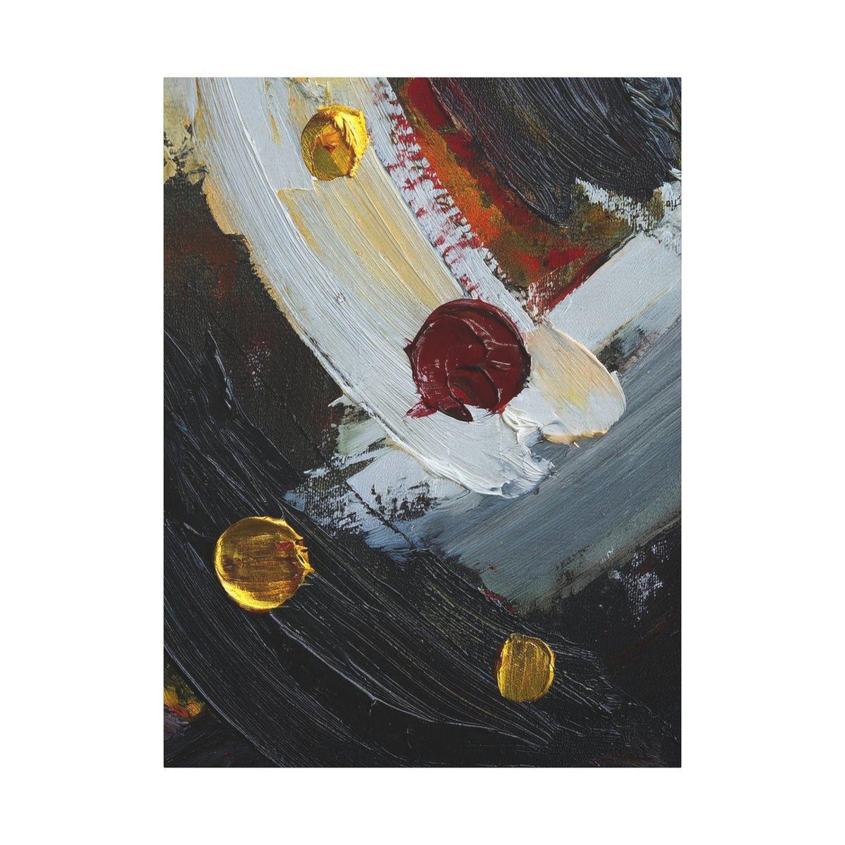 Abstract Oil Painting Print Canvas 20x24,20x30,24x30 24x32,24x36,30x40 32x48,36x48,40x60 Pine-Wood Inner Frame ABS-69