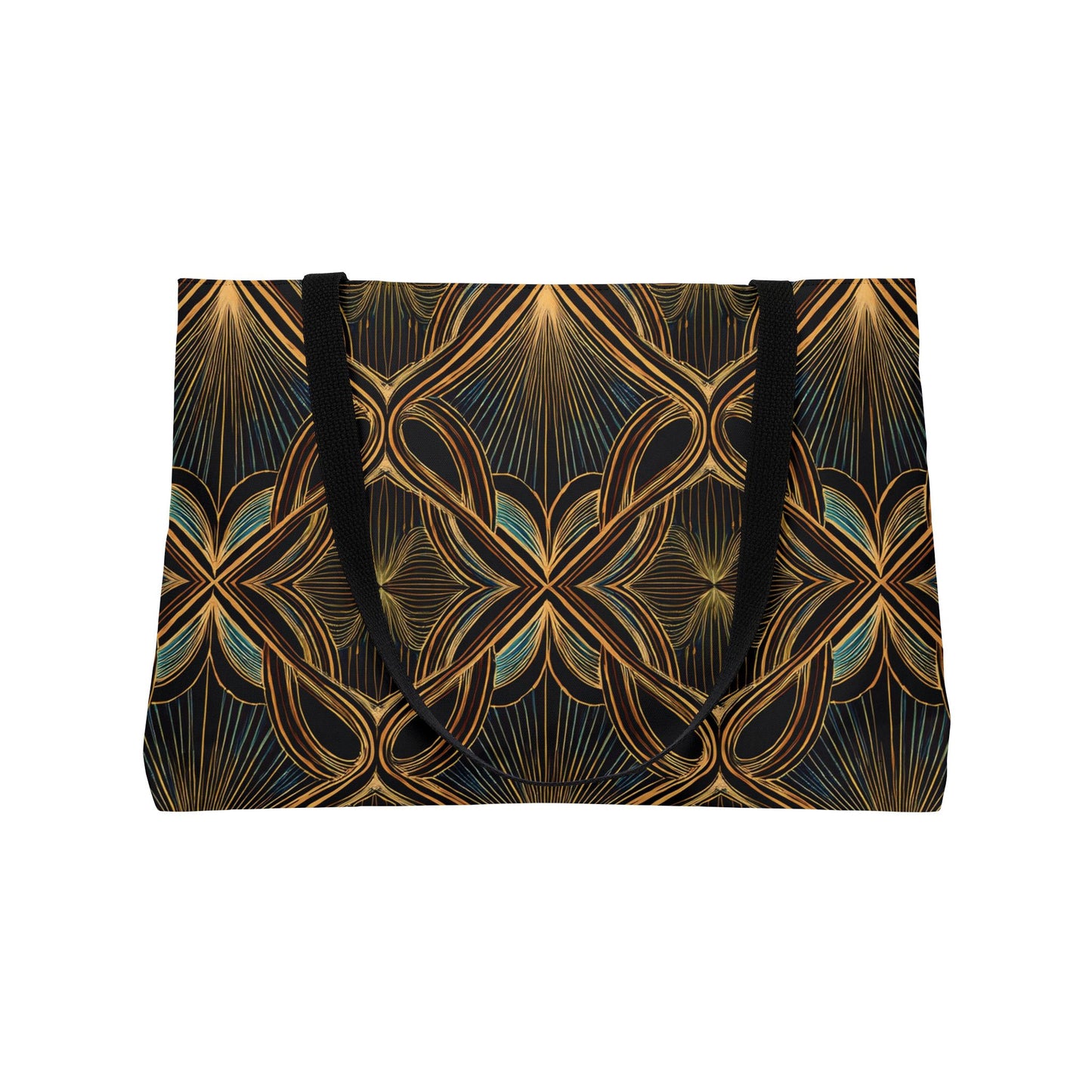 Ornament Print Big Bag Unisex Spun Poly 24x13 Canvas Art Bag OR-52
