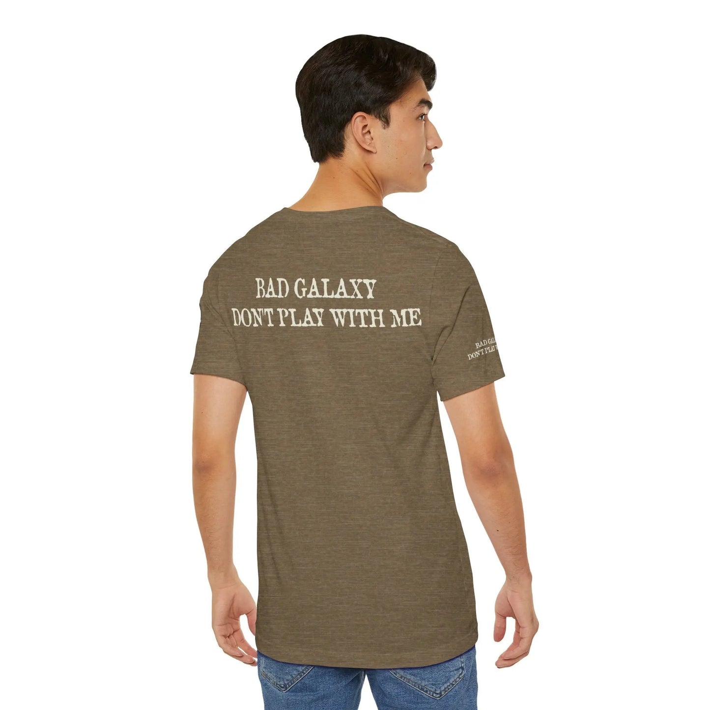 Skull T Shirt From Bad Galaxy 100 Percent Cotton Eco Friendly Made In USA With Durable Stitching
