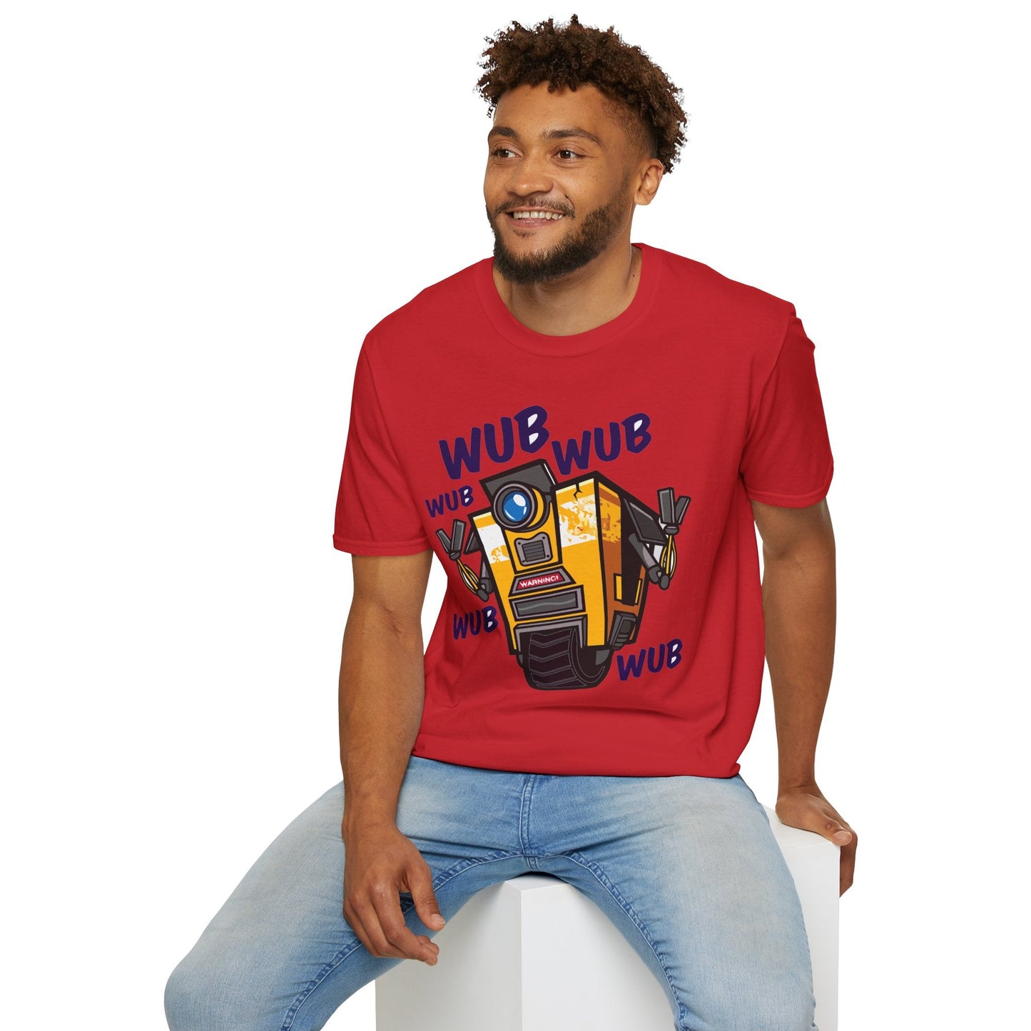 Cartoon T Shirt Animation Tee Funny Unisex Gildan Softstyle 64000 Ring Spun Cotton