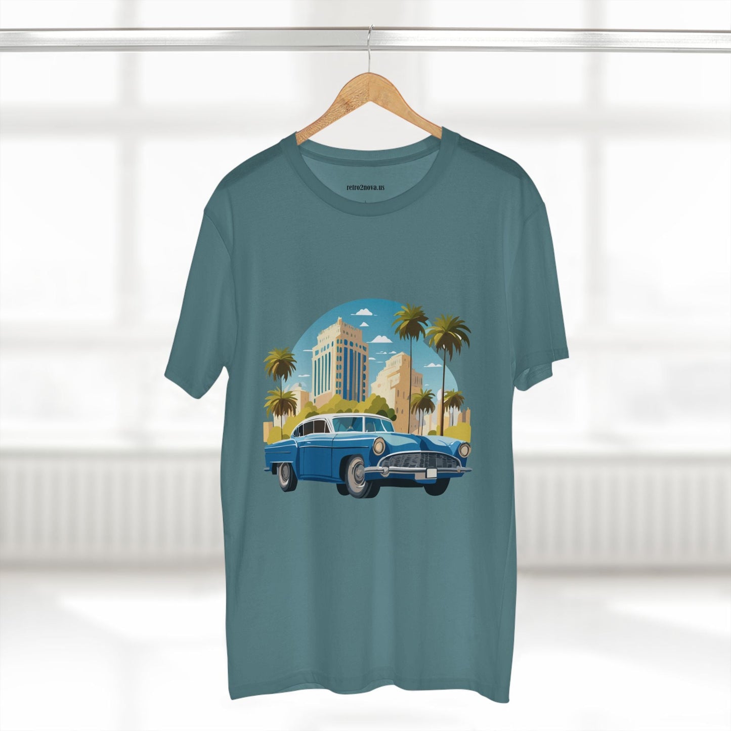 Retro Car Shirt Unisex Vintage Car Tee With Original Artwork RC23 Premium Cotton