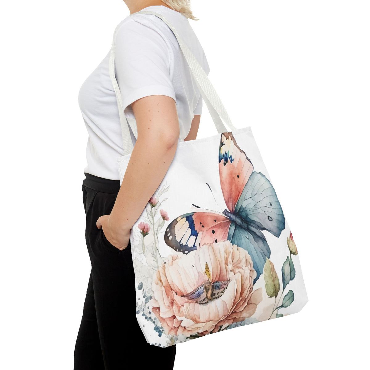 Butterfly Canvas Tote