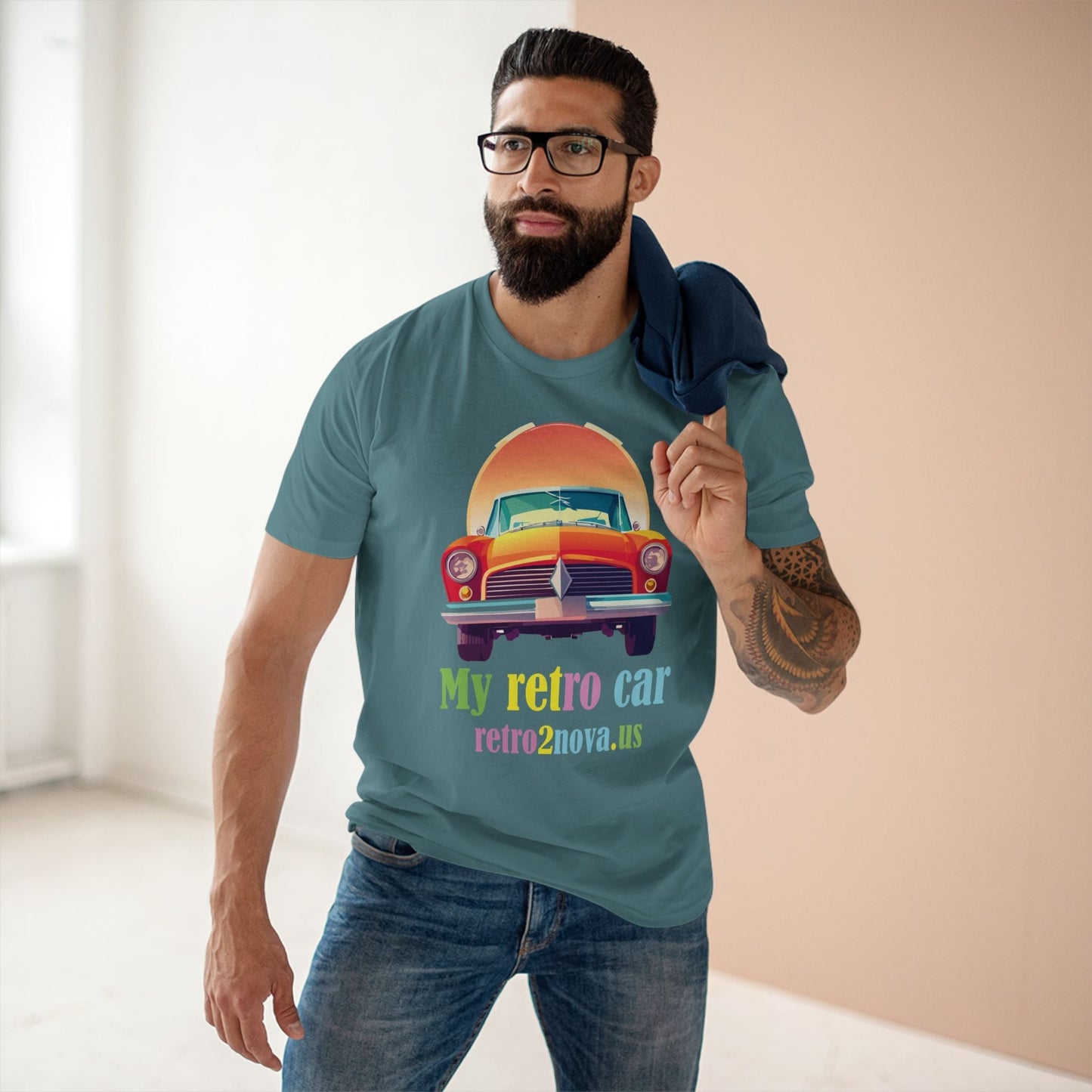 Retro Car Shirts Vintage Car Tee RC 10 Unisex Premium Cotton Art Design Soft Breathable Comfort
