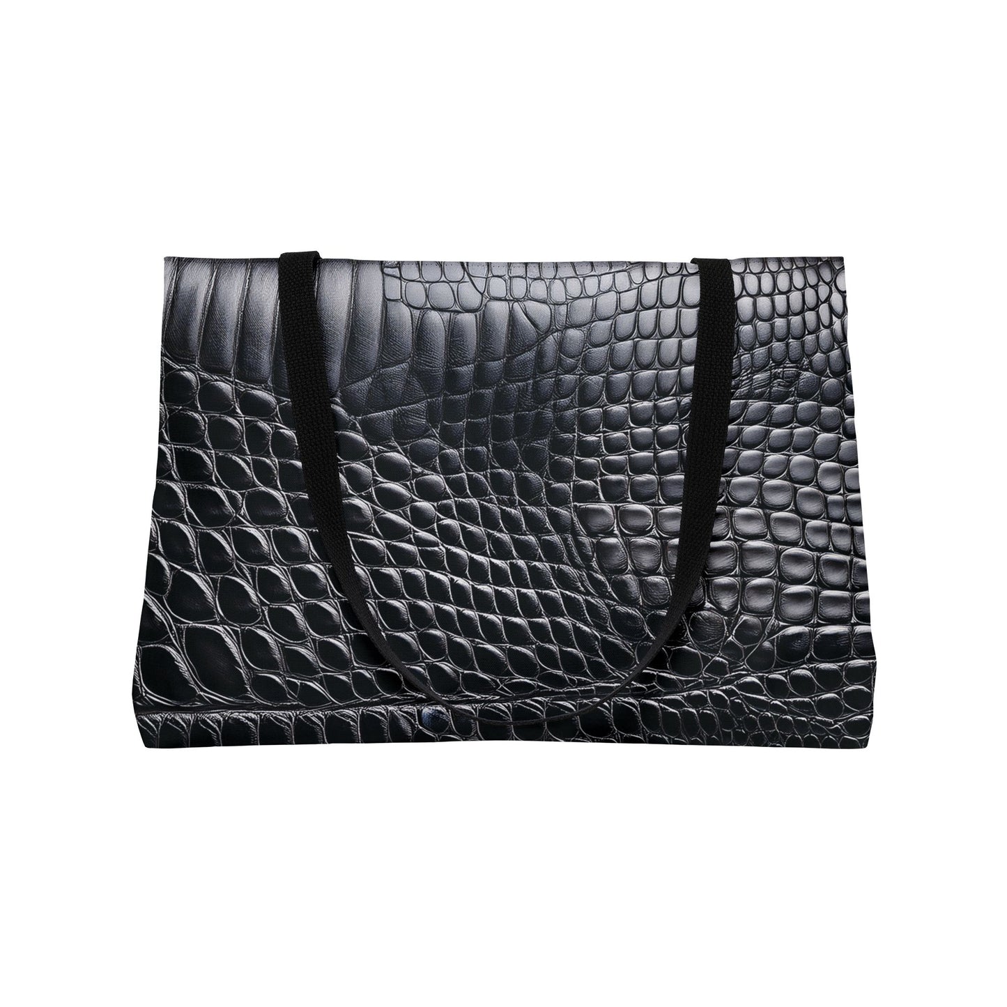 Leather Print imitation Big Bag 100% Spun Poly 24x13 Canvas Art Bag-10