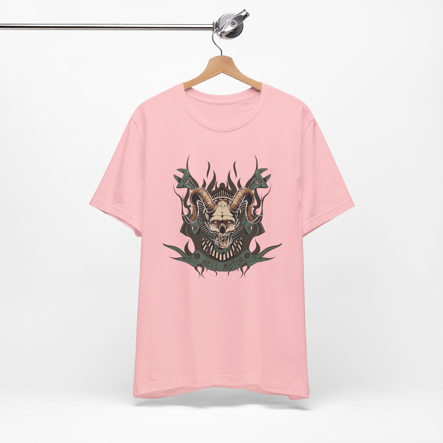 Gothic Skull Graphic Design Unisex Cotton Tee Art-49