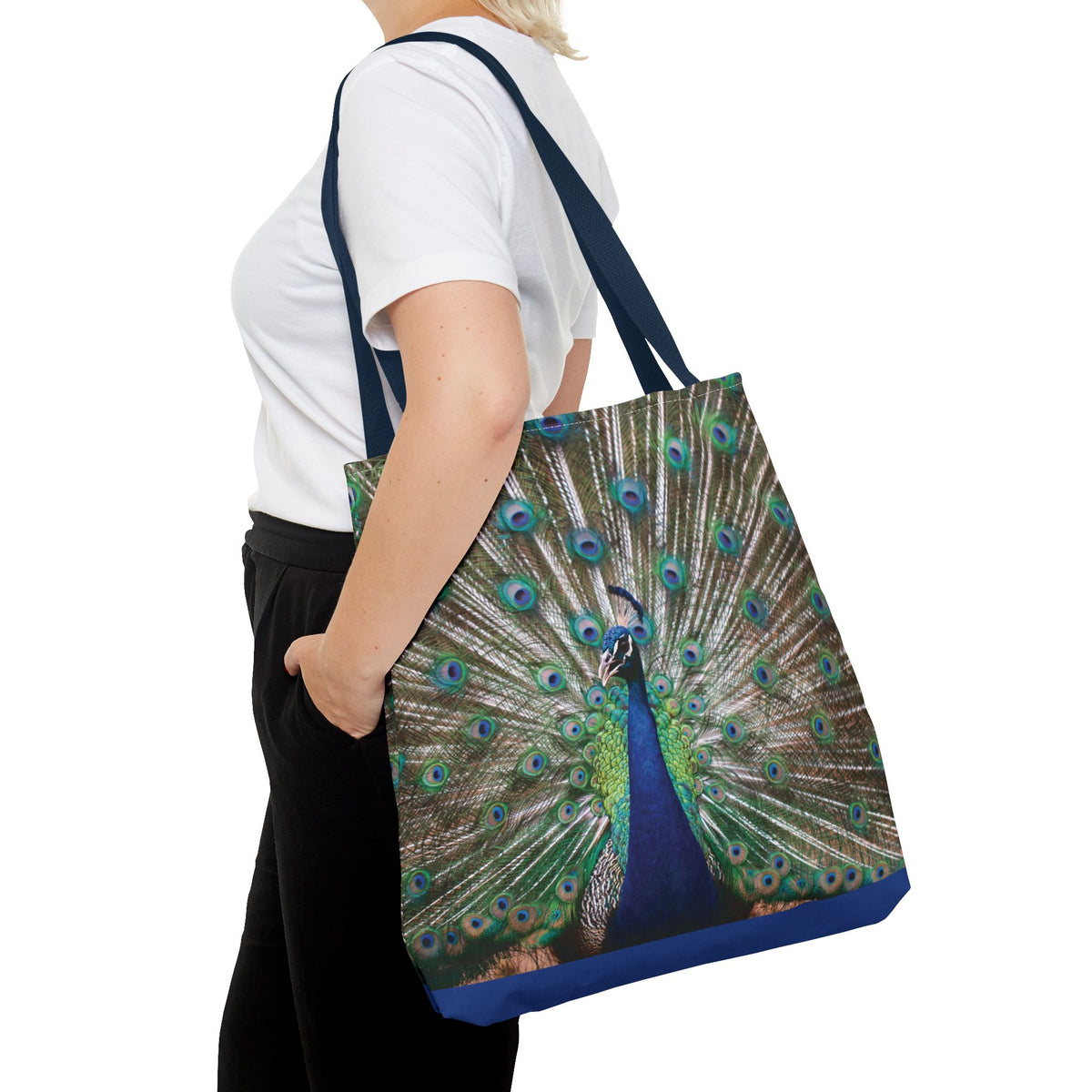 Bolsa de lona con estampados de animales