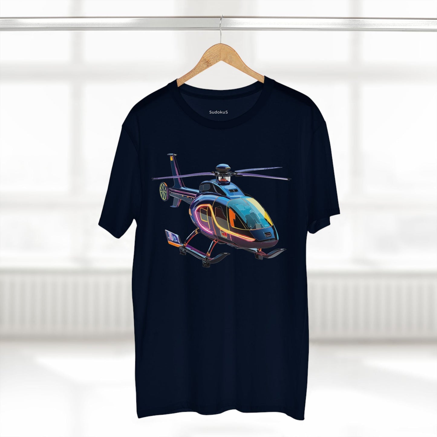 Chopper Graphic Unisex 100 Cotton Staple Tee 16
