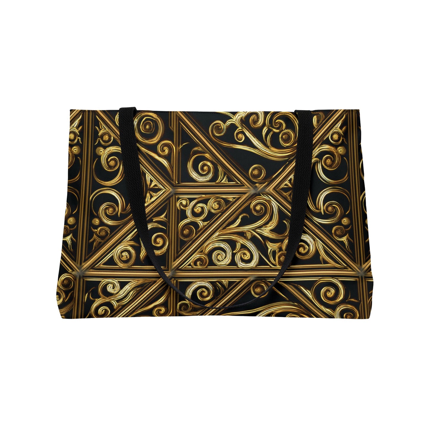 Ornament Print Big Bag Unisex Spun Poly 24x13 Canvas Art Bag OR-33