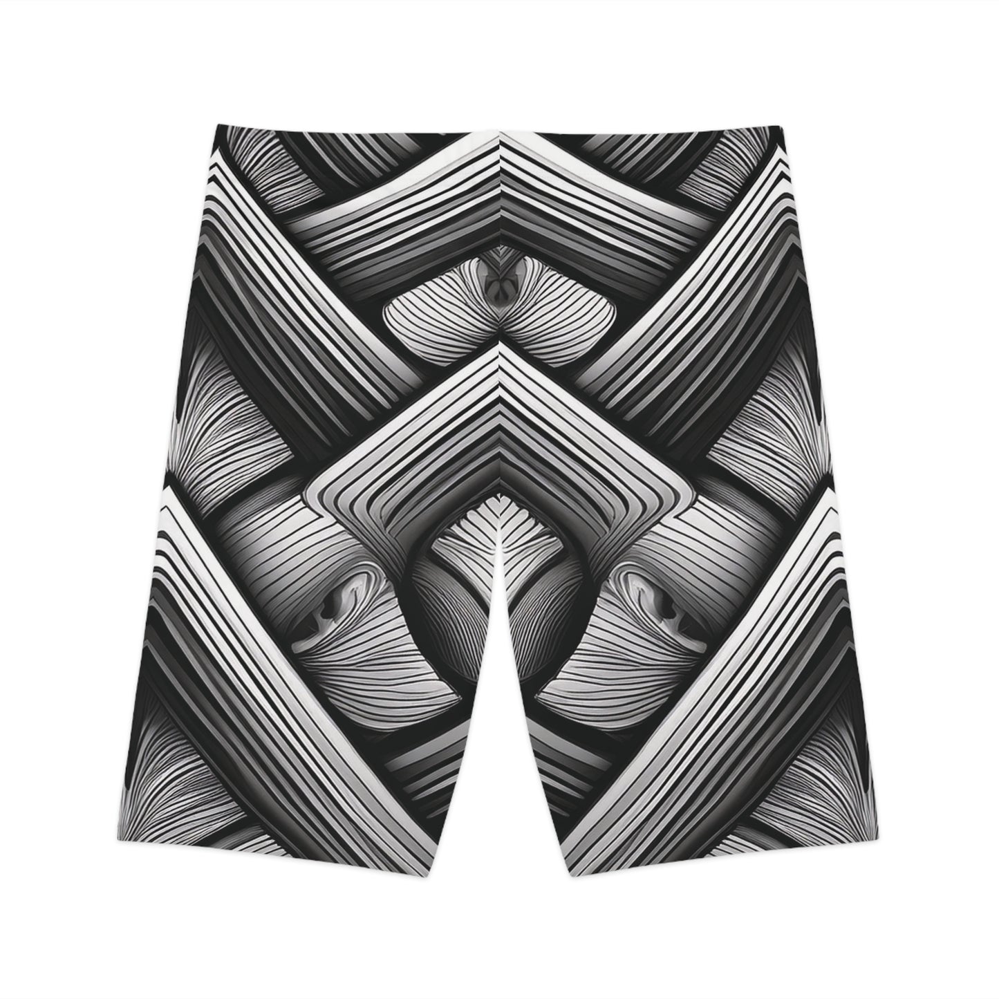 Abstract Biker Shorts - PPU BEST
