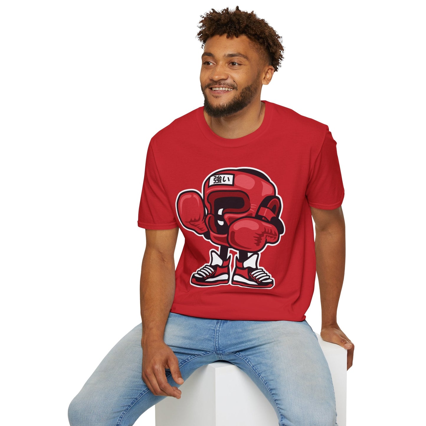 Cartoon T Shirt Unisex Short Sleeve Animation Tee Funny Graphic Tee Gildan Softstyle 64000 Cotton