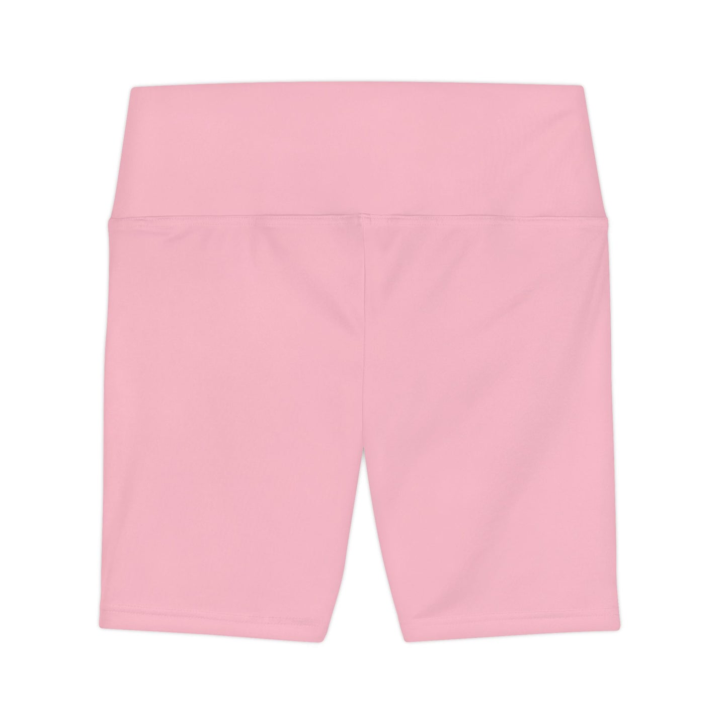 Soft Today Pink Women's Workout Shorts — Solid High-Waist Biker Shorts for Exercise & Everyday Wear