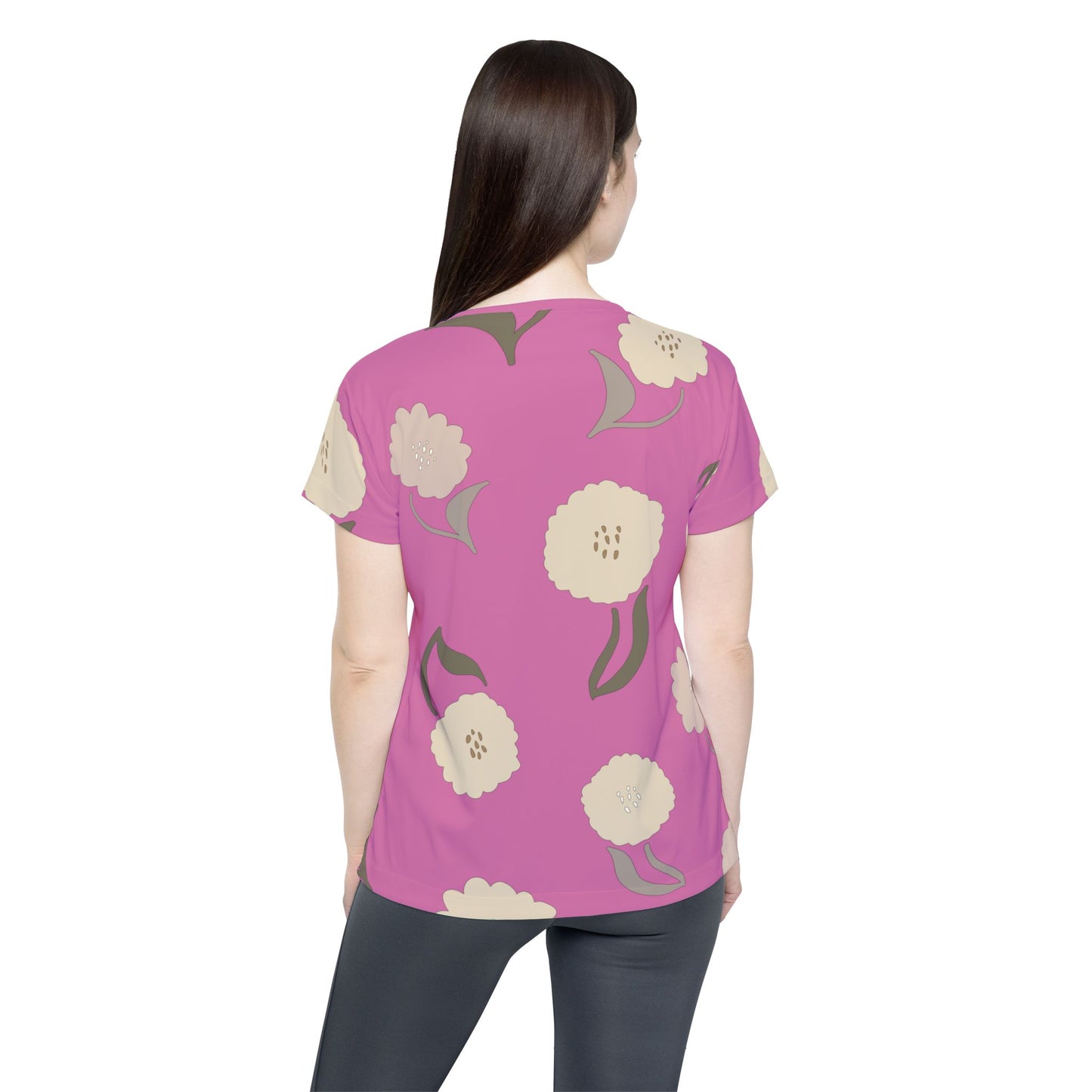 Floral Print Shirt, Shirt with Flowers