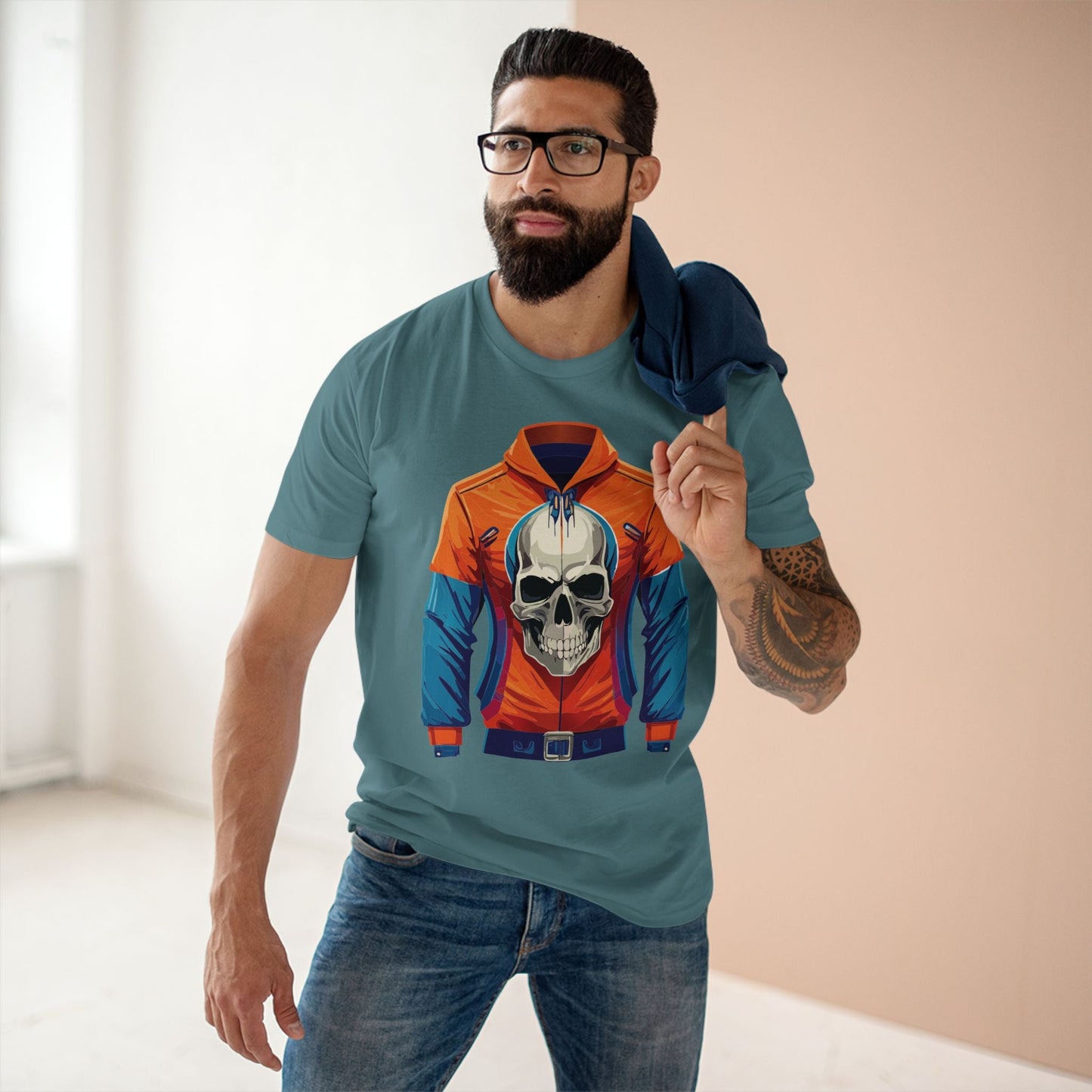 Skull Graphic Unisex 100 Cotton Tee 44